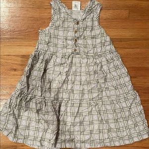 Girls Plaid Dress